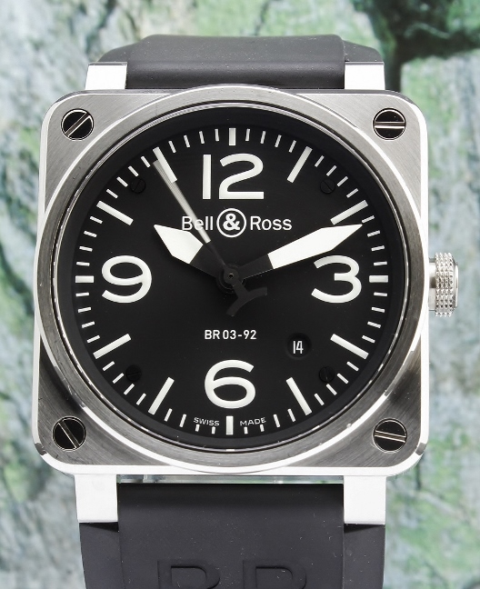(image for) BELL & ROSS AUTOMATIC STAINLESS STEEL 42MM / BR03-92